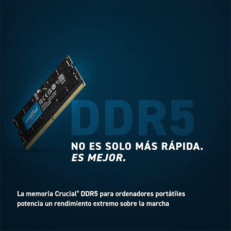 MEMORIA SODIMM 16GB CRUCIAL...