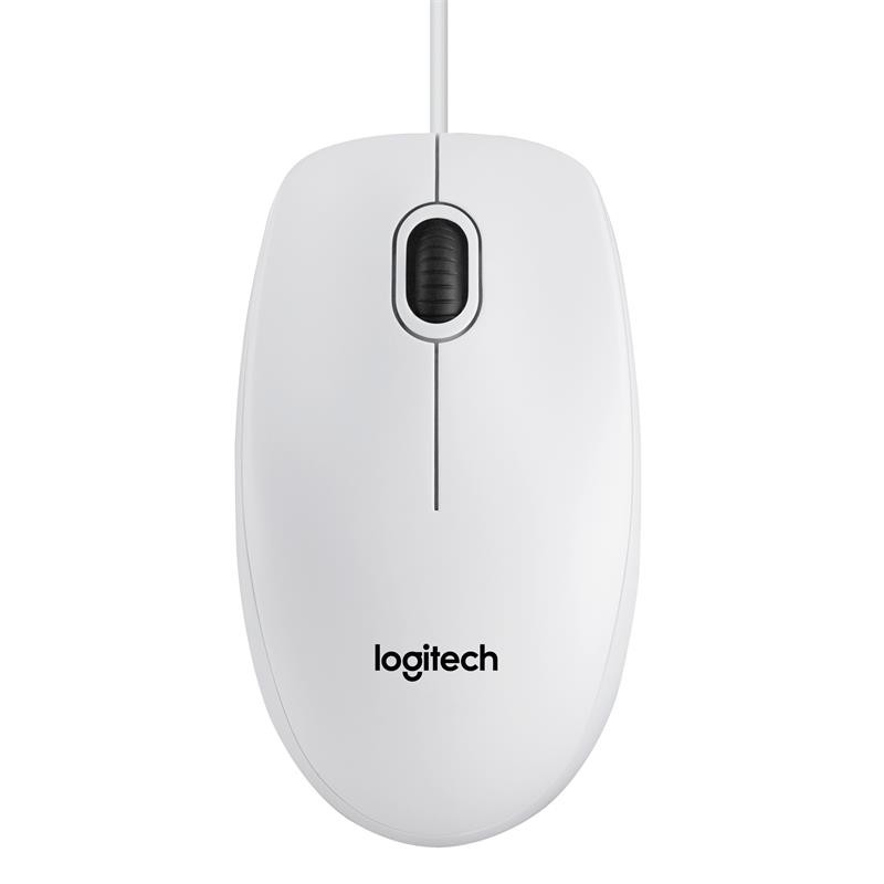 RATON LOGITECH B100 USB WHITE