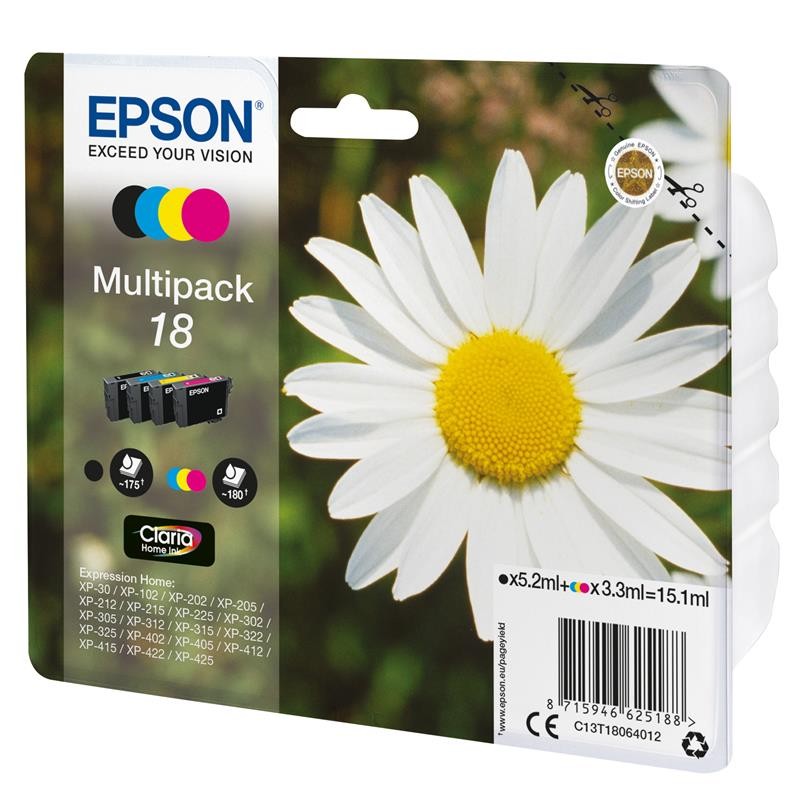 TINTA EPSON C13T18064012...